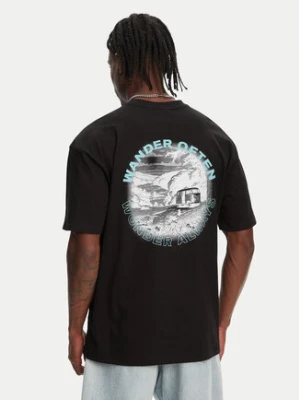 Hunter T-Shirt Rasputin HARM0057251 Czarny Relaxed Fit