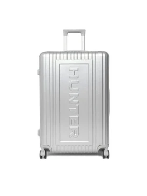Hunter Walizka duża CEO-HUNTER-L-002-08-SILVER Srebrny
