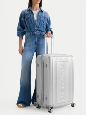 Hunter Walizka duża CEO-HUNTER-L-002-08 Srebrny