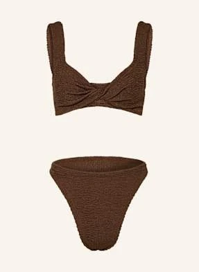 Hunza G Bikini Bralette Juno braun
