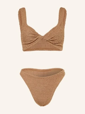 Hunza G Bikini Bralette Juno braun
