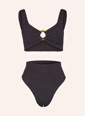 Hunza G Bikini Bustier Nadine schwarz