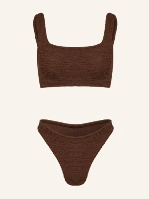 Hunza G Bikini Z Gorsetem Xandra braun