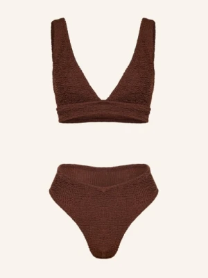 Hunza G Bralette Bikini Angel braun