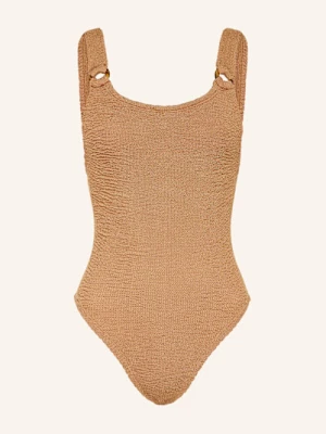 Hunza G Strój Kąpielowy Domino braun