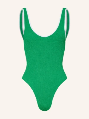 Hunza G Strój Kąpielowy Faye gruen