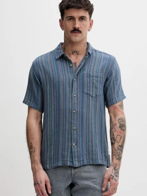 Hurley koszula męska z dodatkiem lnu