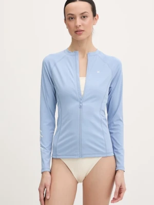 Hurley longsleeve kąpielowy damski niebieski