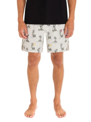 Hurley Szorty kąpielowe w kolorze kremowo-oliwkowym rozmiar: XL