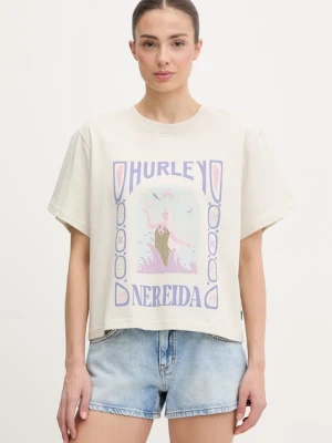 Hurley t-shirt damski bawełniany