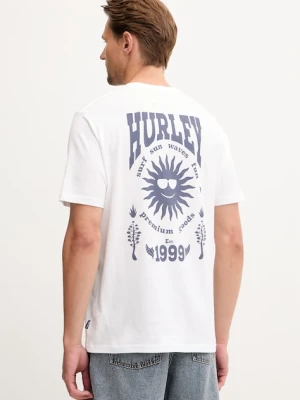 Hurley t-shirt męski bawełniany