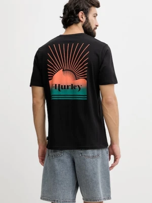 Hurley t-shirt męski bawełniany