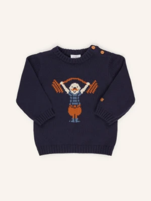 Hust And Claire Sweter Hcpilou blau