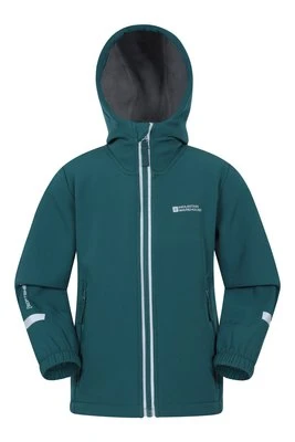 Huxley — odblaskowy softshell przeciwdeszczowy dla dzieci - Blue Mountain Warehouse