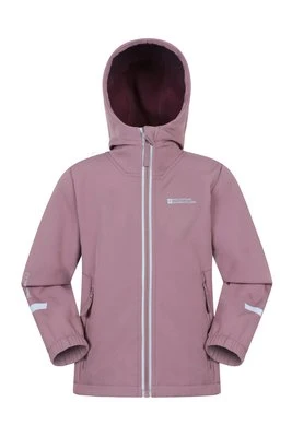 Huxley — odblaskowy softshell przeciwdeszczowy dla dzieci - Purple Mountain Warehouse