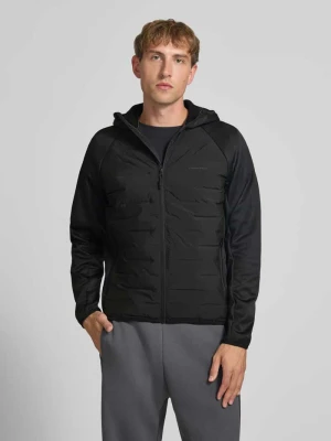 Hybrid kurtka z kapturem model 'PERFECT' Jack&Jones czarny