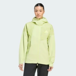 Hybrydowa kurtka Terrex Xperior 2.5 Layer PRIMEKNIT CLIMAPROOF Adidas Semi Frozen Lemon
