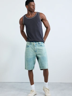 Hybrydowe bermudy dżinsowe Desigual