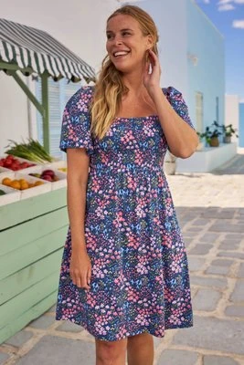 Hydra damska marszczona sukienka - Green Mountain Warehouse