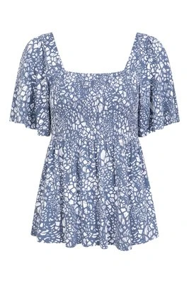 Hydra damski marszczony top - Mountain Warehouse