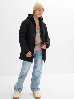 Hydrofobowa parka zimowa z kapturem bonprix