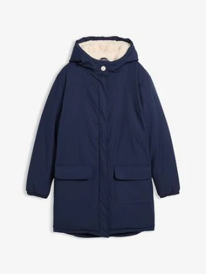 Hydrofobowa parka zimowa z kożuszkiem bonprix