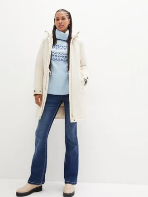 Hydrofobowy płaszcz outdoorowy bonprix