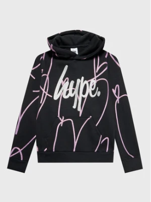 HYPE Bluza VLR-565 Czarny Regular Fit