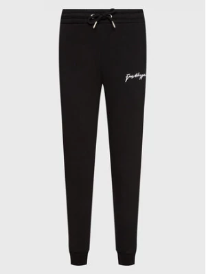 HYPE Spodnie dresowe CORE21-079 Czarny Regular Fit