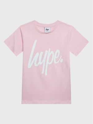 HYPE T-Shirt CORE21-084 Różowy Regular Fit