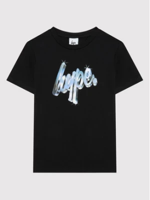 HYPE T-Shirt ZVLR-010 Czarny Regular Fit