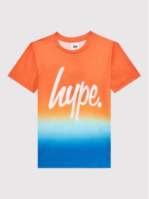 HYPE T-Shirt ZVLR-015 Pomarańczowy Regular Fit
