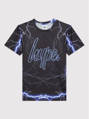HYPE T-Shirt ZVLR-056 Czarny Regular Fit