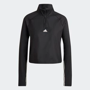 Hyperglam Cut 3-Stripes 1/4-Zip Tee Adidas