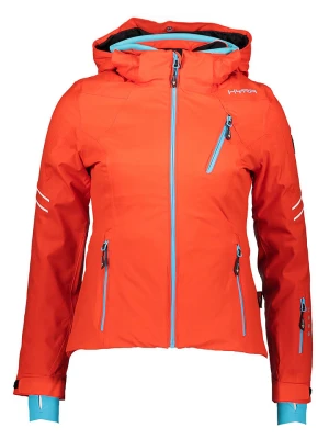 Hyra Kurtka narciarska "Les Deux Alpes" w kolorze czerwonym rozmiar: 42