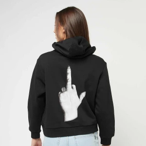 Zdjęcie produktu I Dont Give A Hoody, markiMiss Tee, Bluzy, w kolorze czarny, rozmiar: