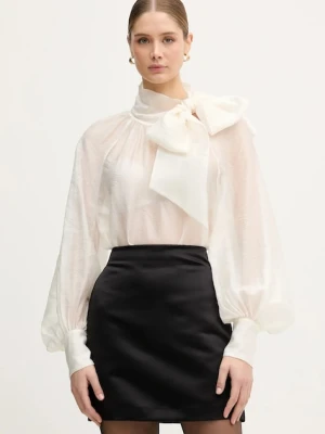 IBlues bluzka EDRO damska kolor beżowy gładka 2527116015200