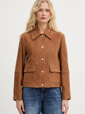 iBlues krótka kurtka damska zamszowa COSETTA