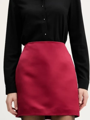 IBlues spódnica NEGOCE kolor czerwony mini rozkloszowana 2527106015200