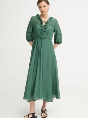 iBlues sukienka letnia z dodatkiem jedwabiu RADENTE