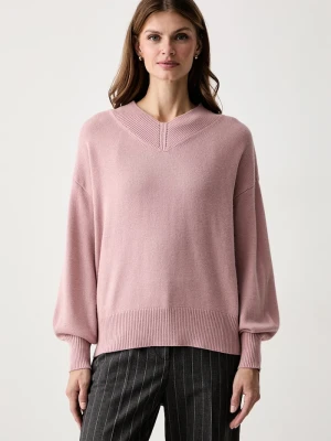 iBlues sweter damski z wełną IBLPARAGGI różowy