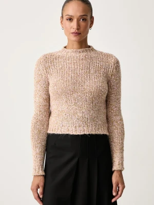 iBlues sweter damski z wełną IBLSTAMPA różowy