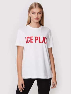 Ice Play T-Shirt 22I U2M0 F021 P400 1101 Biały Relaxed Fit