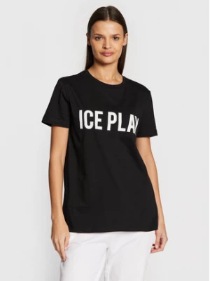 Ice Play T-Shirt 22I U2M0 F021 P400 9000 Czarny Relaxed Fit