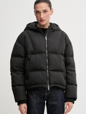 Iceberg kurtka puchowa kolor czarny zimowa oversize J031 6403
