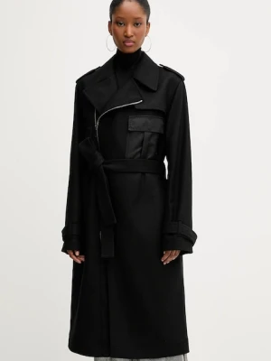 Iceberg płaszcz z wełną