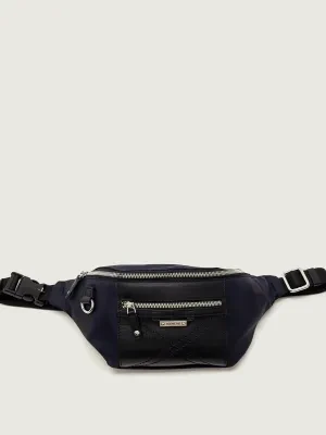 Iceberg Saszetka nerka | z dodatkiem skóry