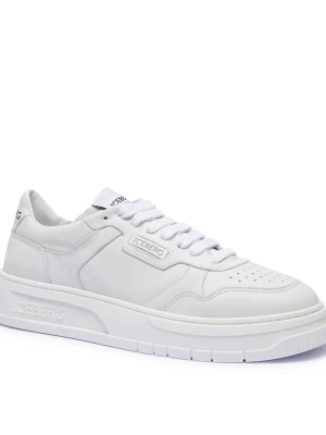 Iceberg Skórzane sneakersy