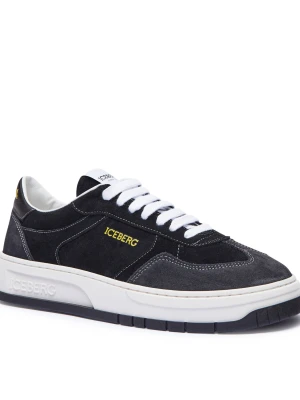 Iceberg Skórzane sneakersy