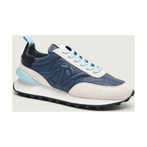 Iceberg Skórzane sneakersy LOOP | zamsz